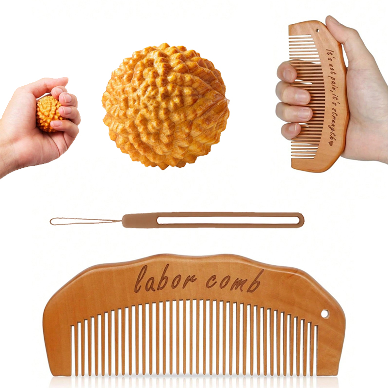 Acupressure Ball Set - 3pcs/Set Birth Comb Acupressure Massage Ball