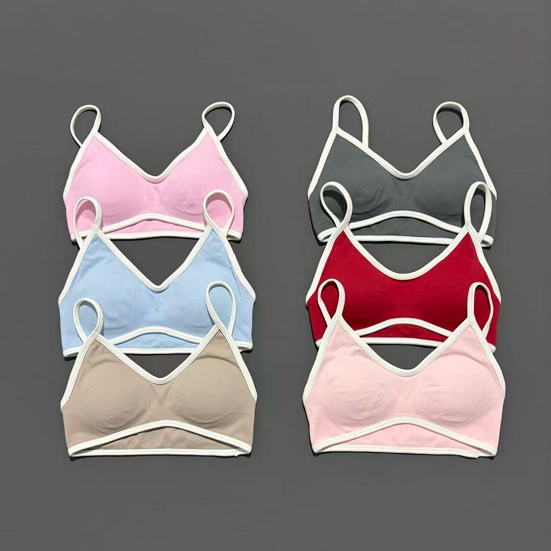 Pilates Yoga Top - Women Sports Bra Adjustable High Support