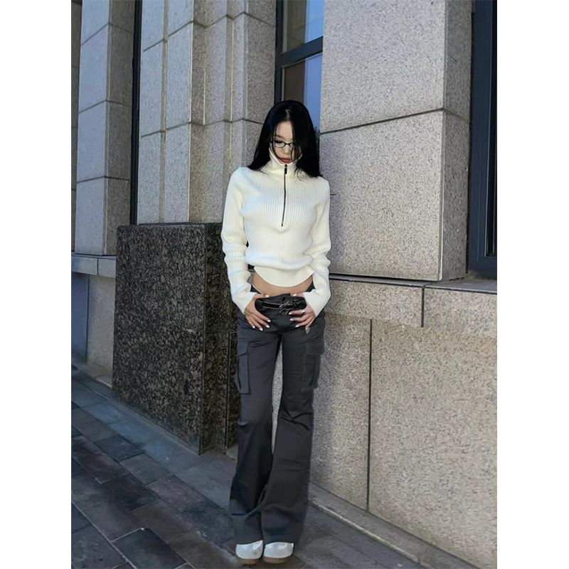 Pilates Yoga Class - Sweaters Jumpers Pullovers Woman Sweater Nylon