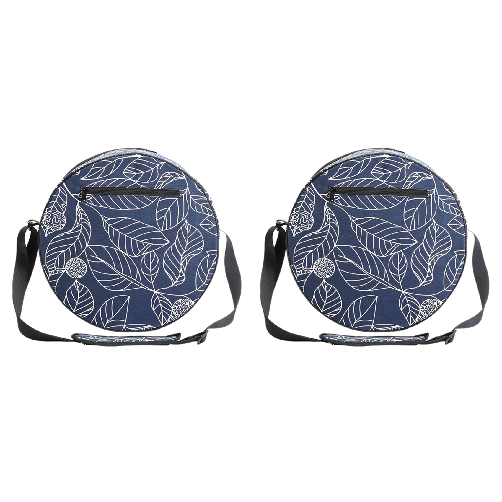 Yoga Wheel Dharma - AEF6-2Pcs 33X14cm Canvas Yoga Wheel Bag