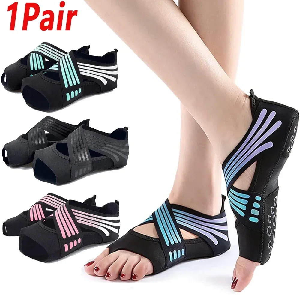 1Pair Professional Non-slip Gy - Pilates Yoga Shoes review and price