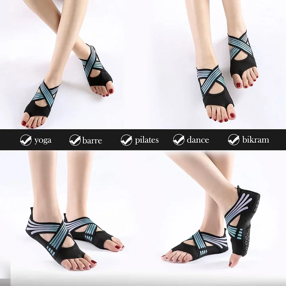 1Pair Professional Non-slip Gy - Pilates Yoga Shoes review and price