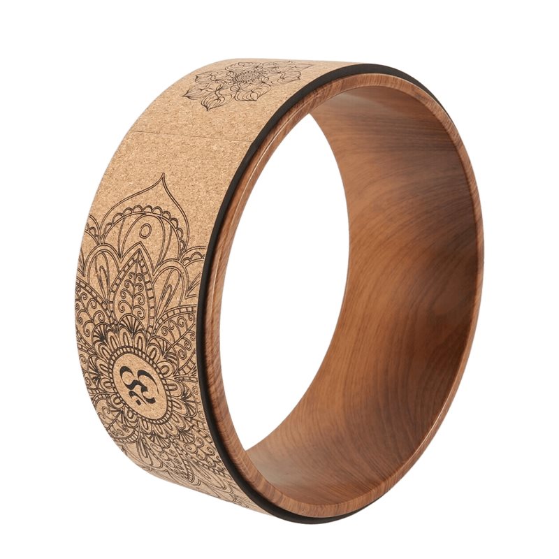 Cork Yoga Wheel For Yoga Poses - Yoga Wheel Dharma review and price