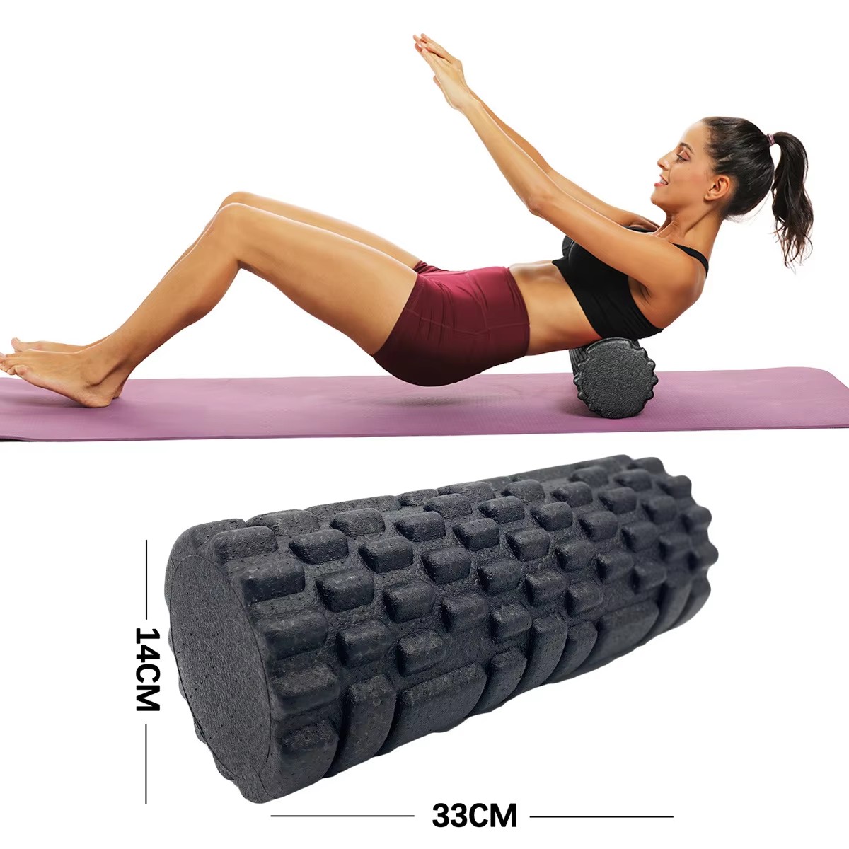 30/33cm Fitness Foam Roller Yo - Pilates Yoga Shoes review and price