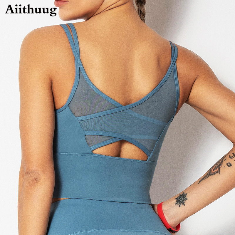 Aiithuug Yoga Bras Fitness Shi - Pilates Yoga Top review and price