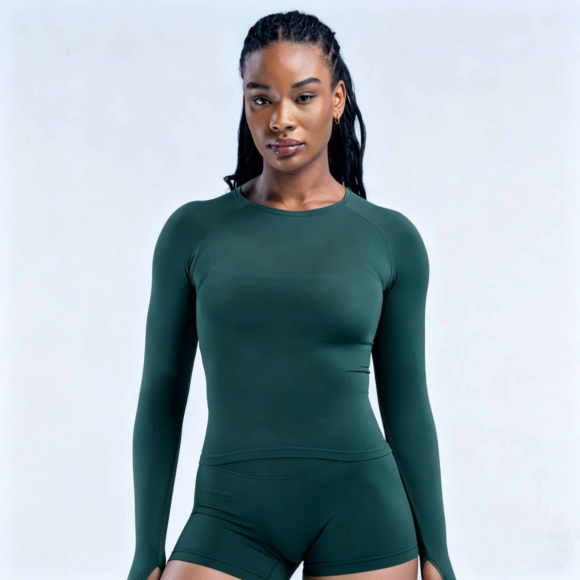ENYFD Women's Seamless Long Sl - Pilates Yoga Top review and price
