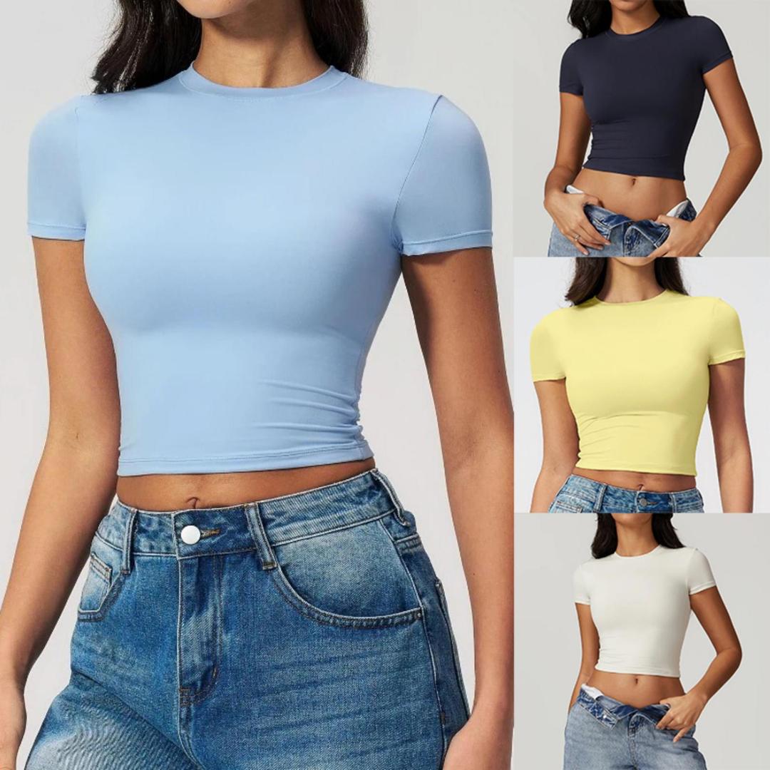 A Women's Tight Fitting Sports - Pilates Yoga Top review and price
