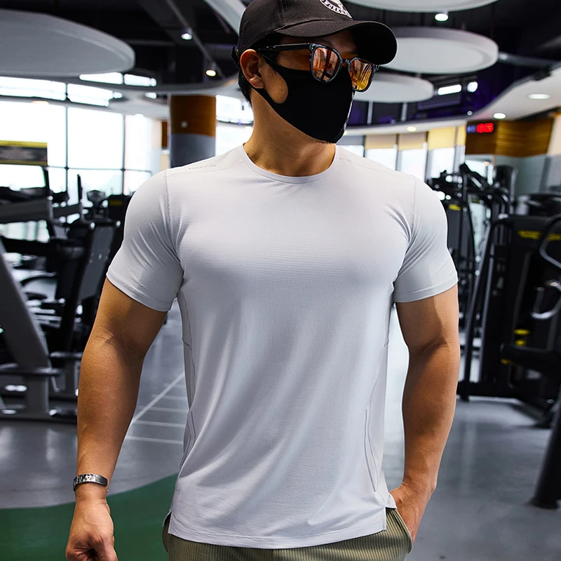 Men Sports T-shirt Dry Fit Sho - Pilates Yoga Top review and price